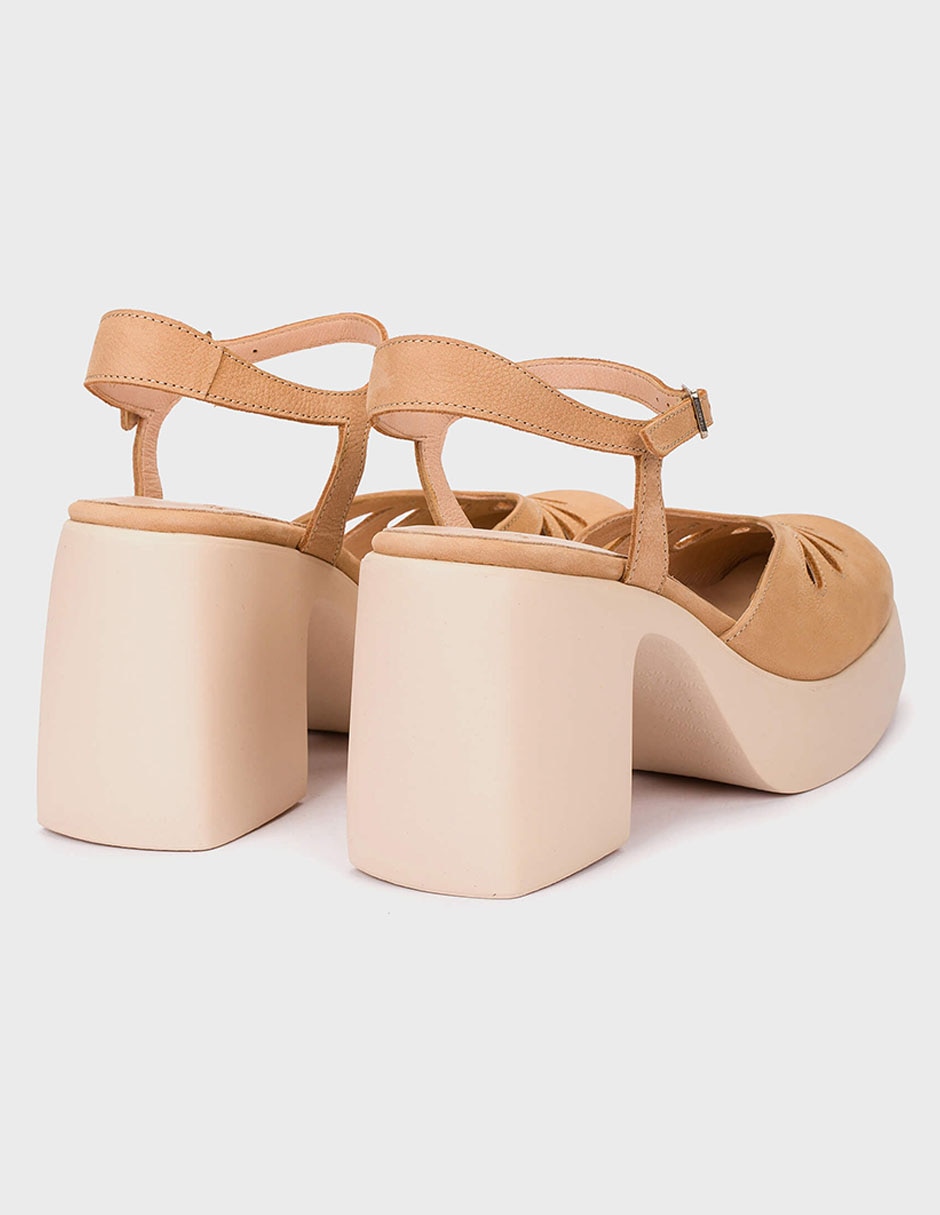 Balerina de piel para mujer 3