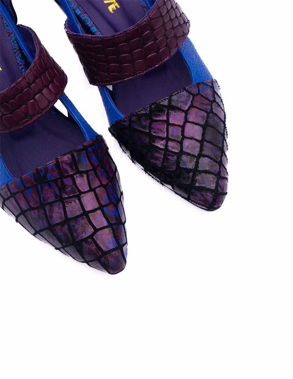 Zapatilla de piel 4
