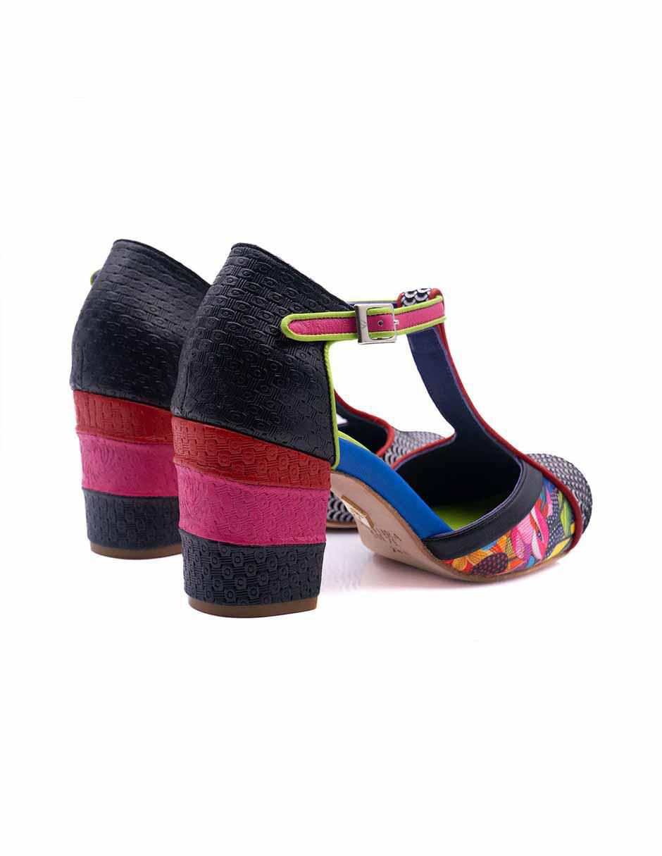 Zapatilla de piel 4