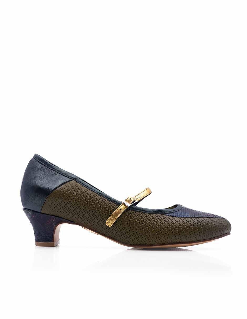 Zapatilla de piel Zapatilla de piel