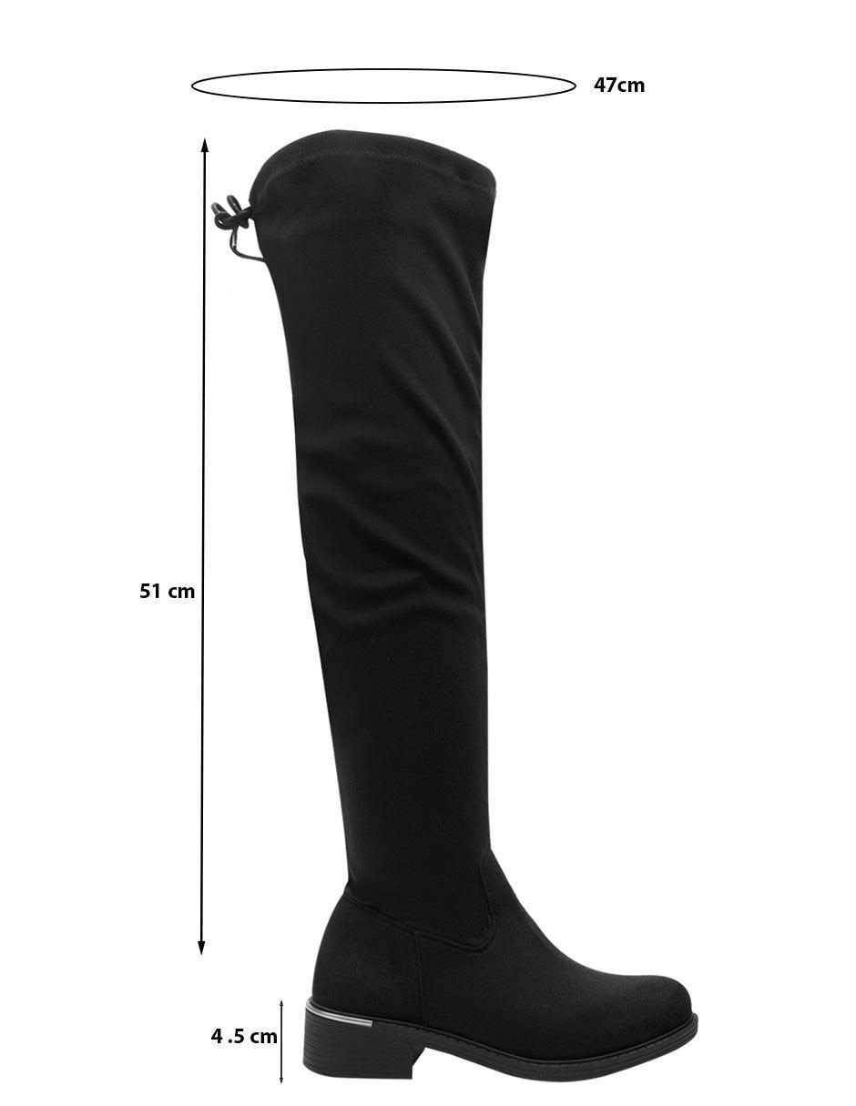 Bota arriba de la rodilla para mujer 7