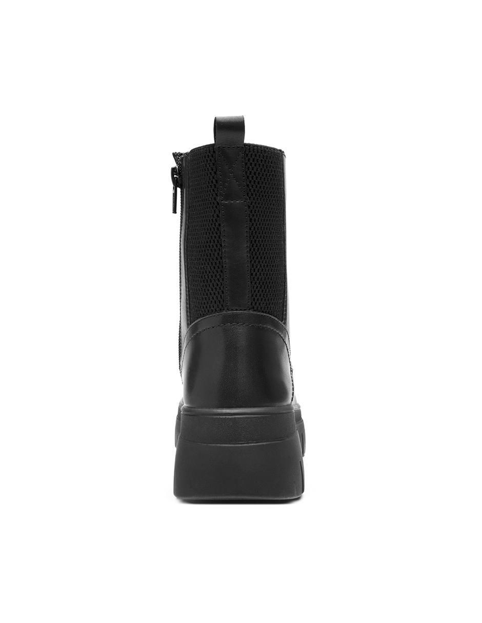 Bota arriba del tobillo Flexi de piel para mujer