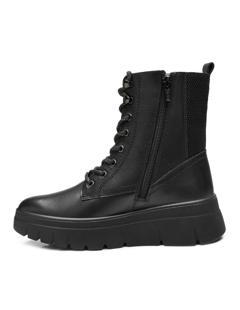 Bota arriba del tobillo Flexi de piel para mujer