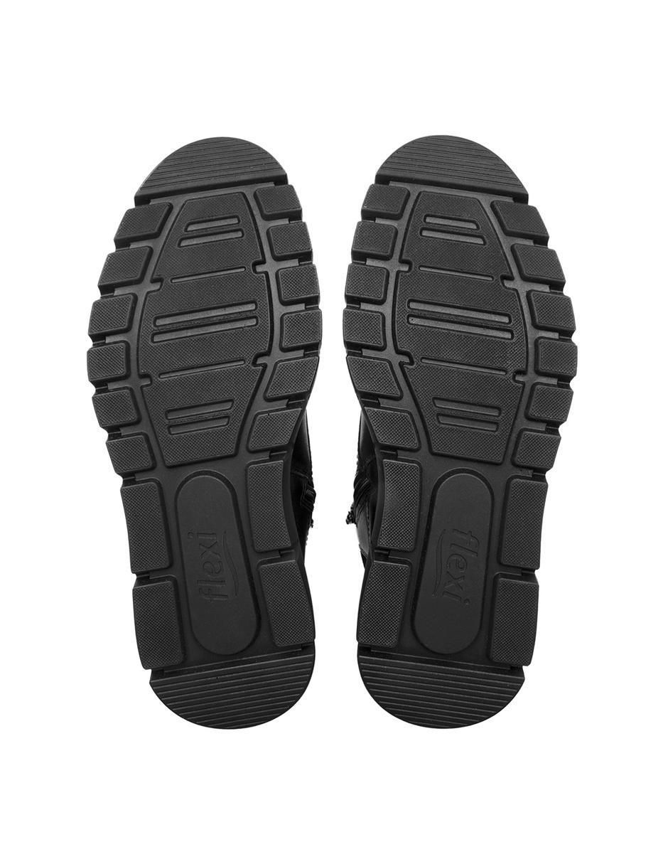 Bota arriba del tobillo Flexi de piel para mujer