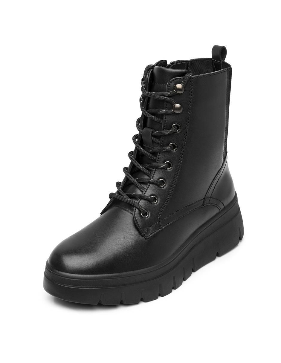 Bota arriba del tobillo Flexi de piel para mujer