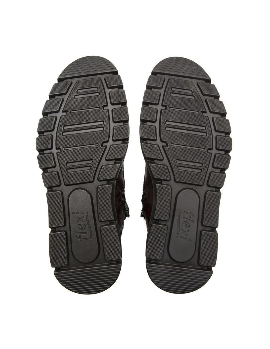 Bota arriba del tobillo de piel para mujer 6