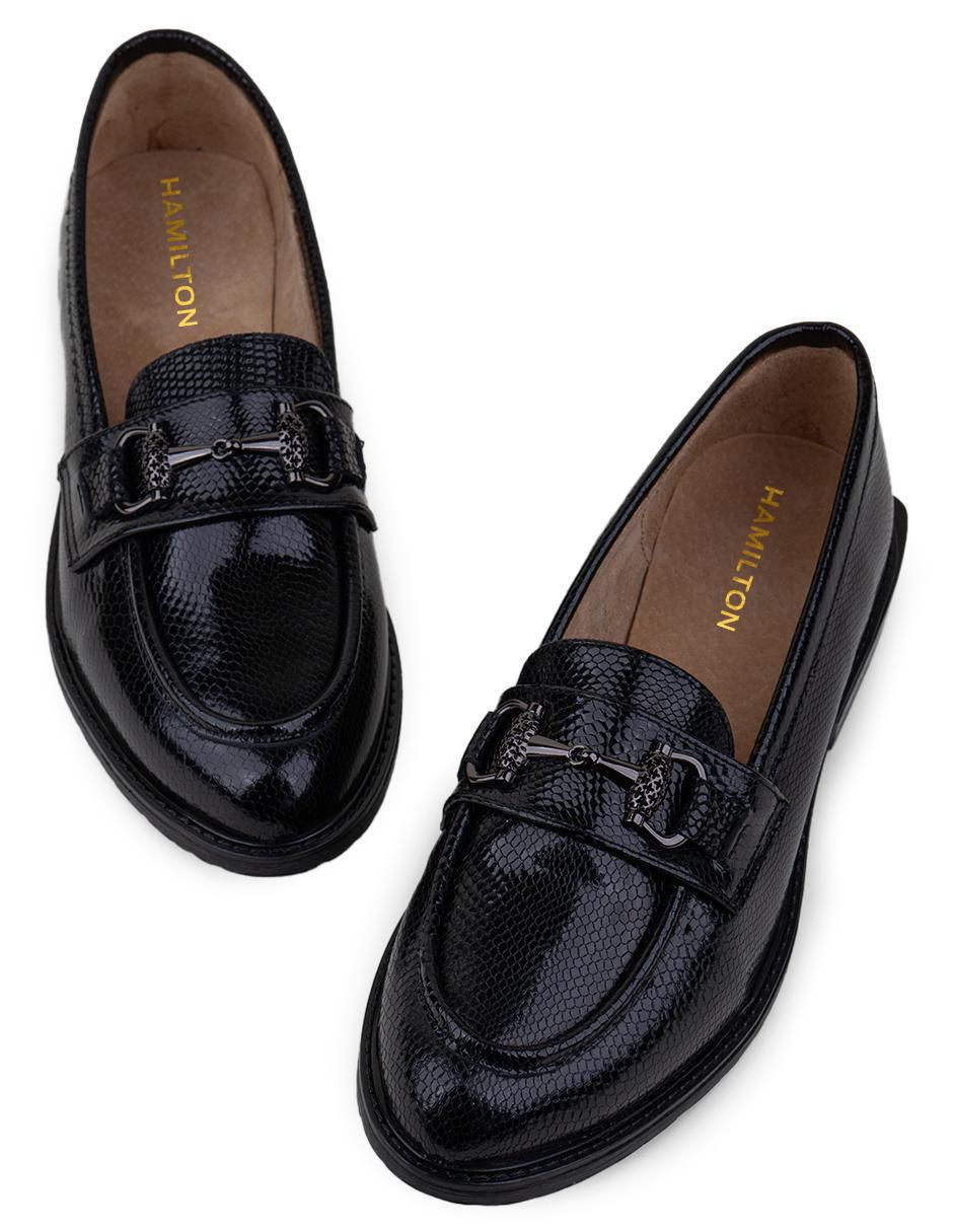 Zapato Giulia de piel para mujer 4