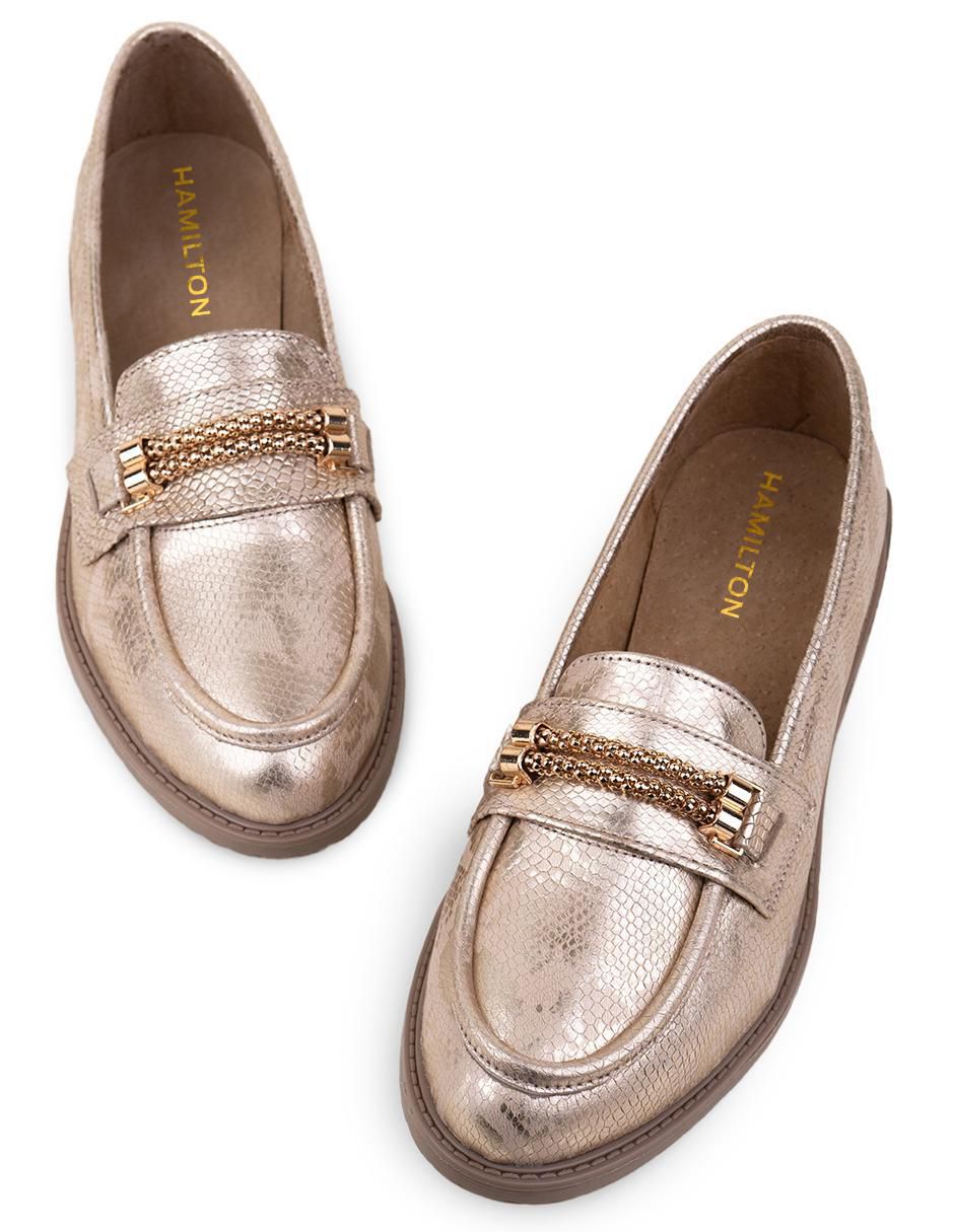 Zapato Giulia de piel para mujer 4