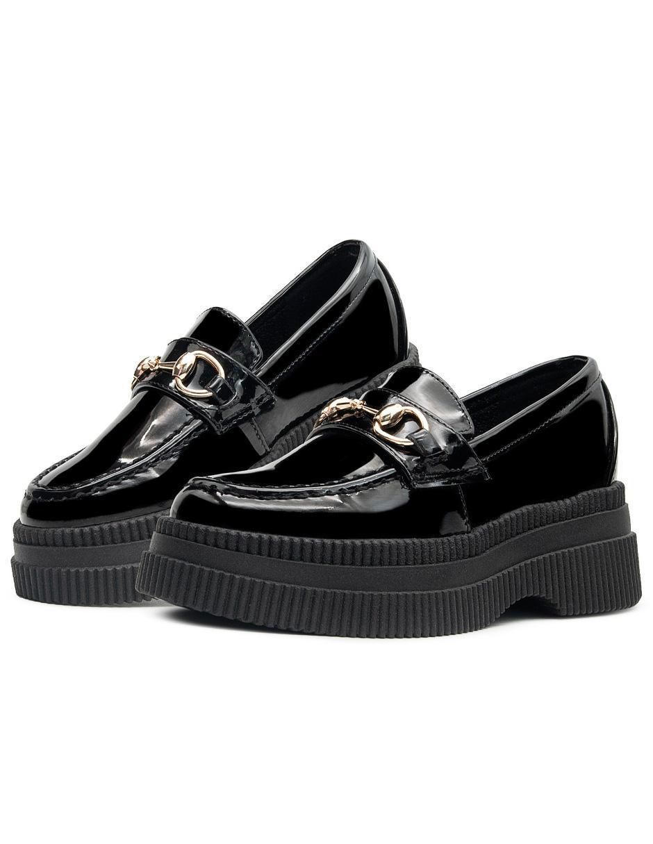"zapato" unica chunky "de" sintético "para mujer"