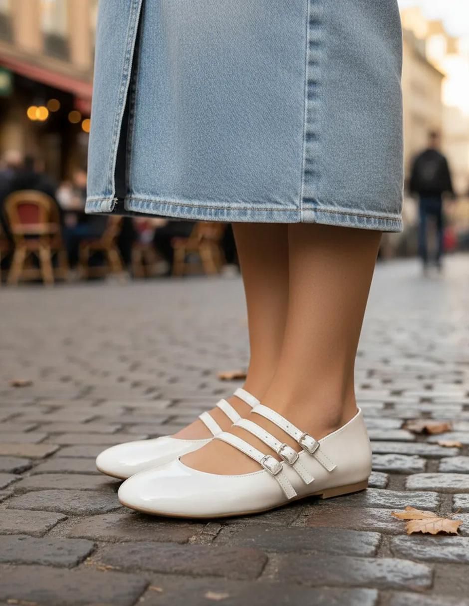 Zapato Mary Jane de charol para mujer 4