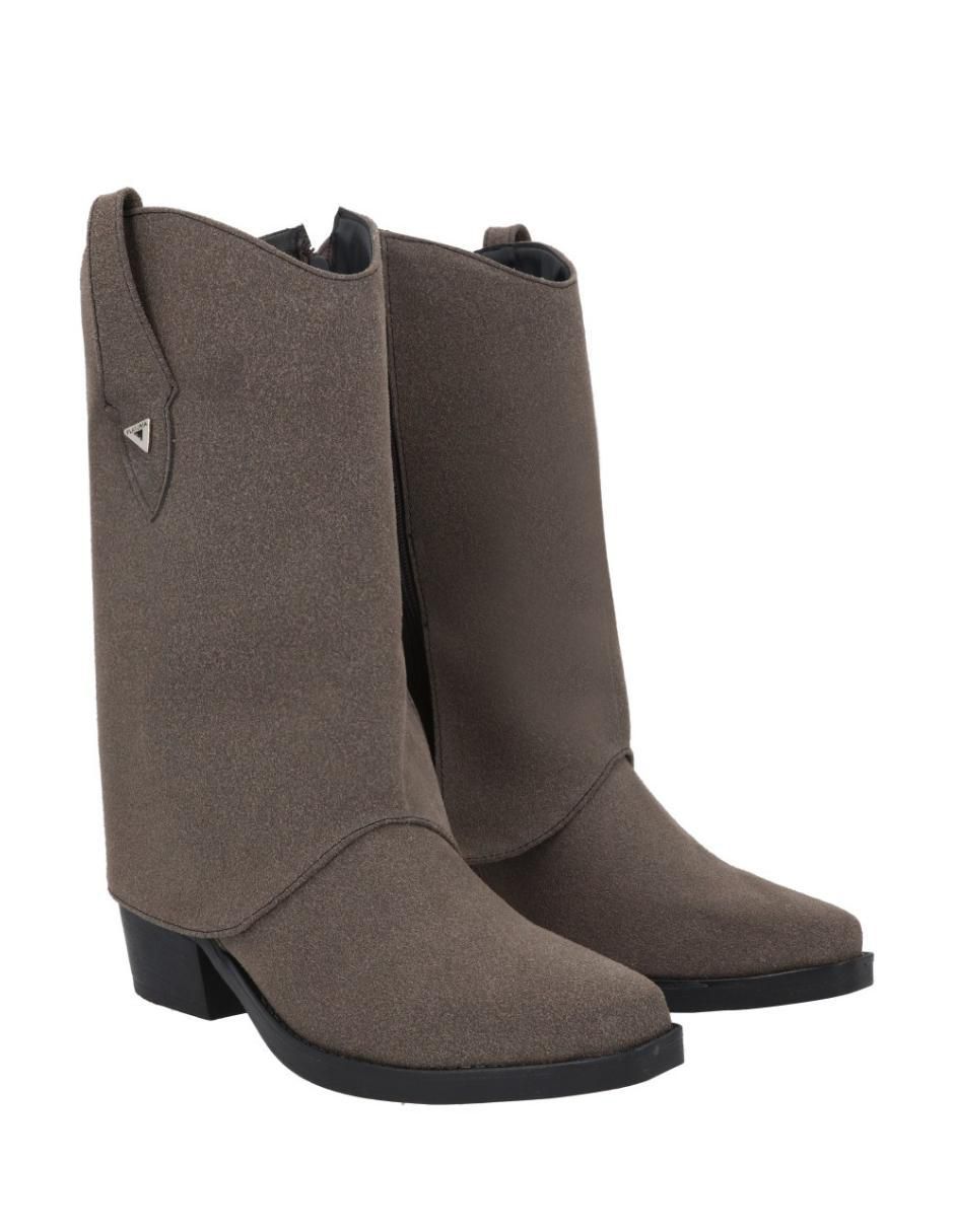 Bota cowboy arriba del tobillo Oklahoma de piel para mujer 2