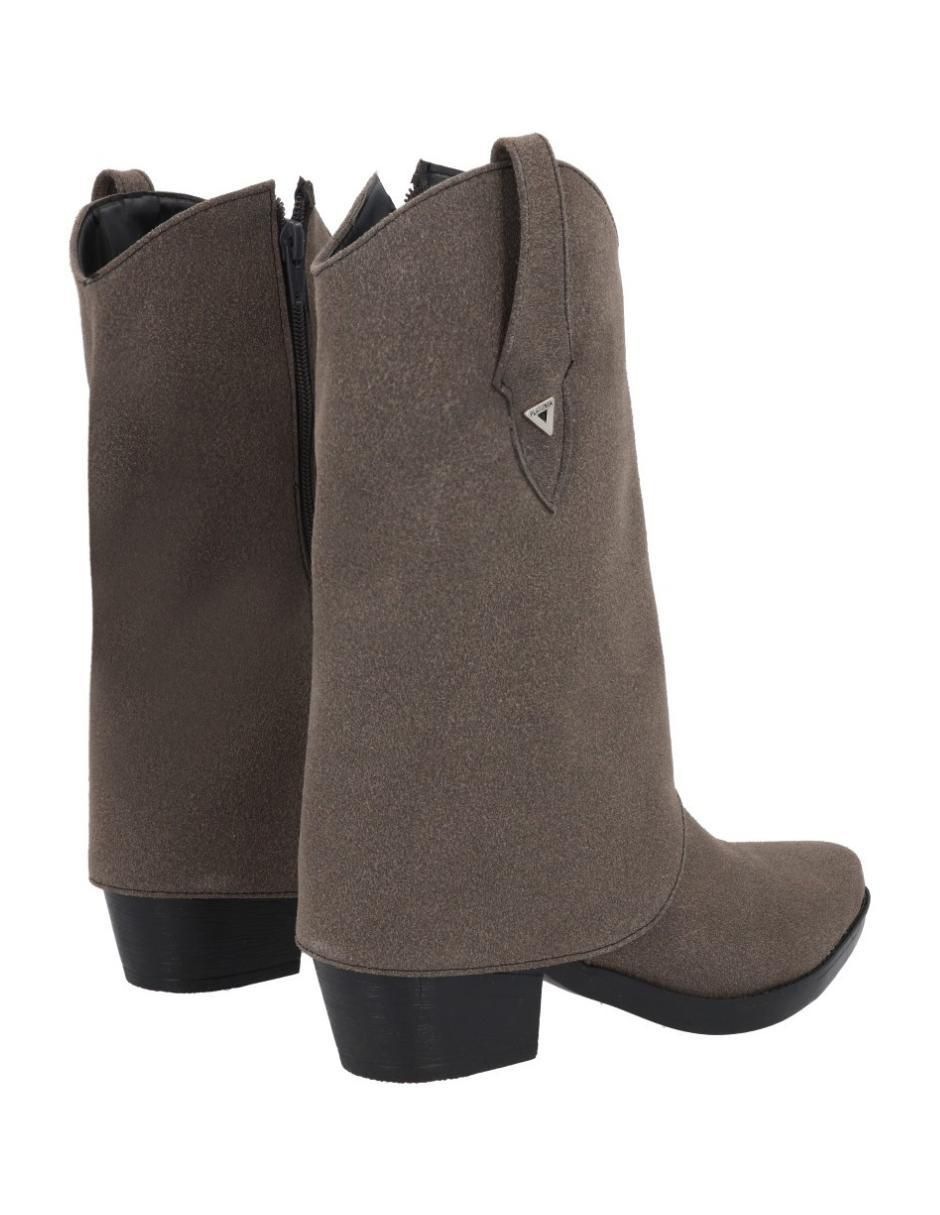 Bota cowboy arriba del tobillo Oklahoma de piel para mujer 4