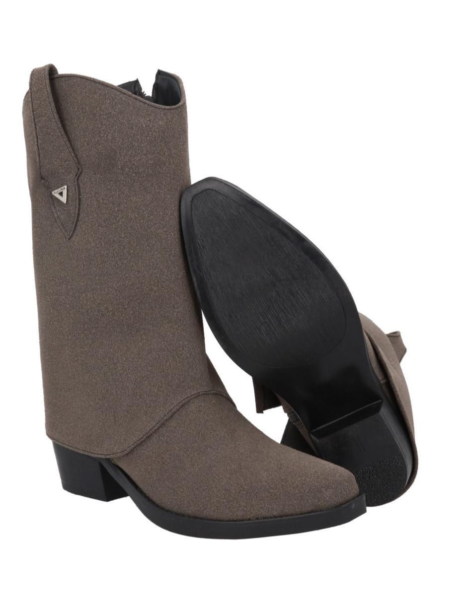 Bota cowboy arriba del tobillo Oklahoma de piel para mujer 5