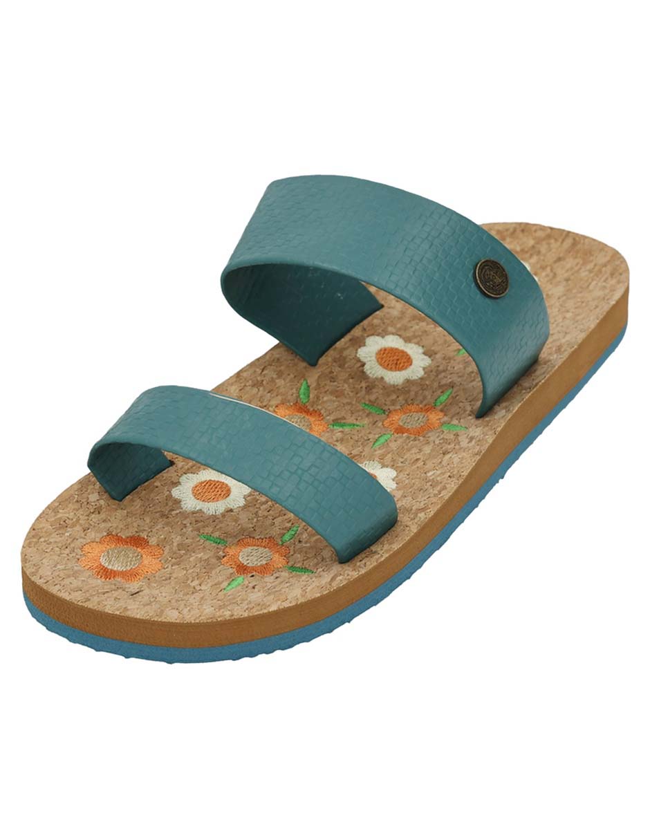 Sandalia plana Beach para mujer 2