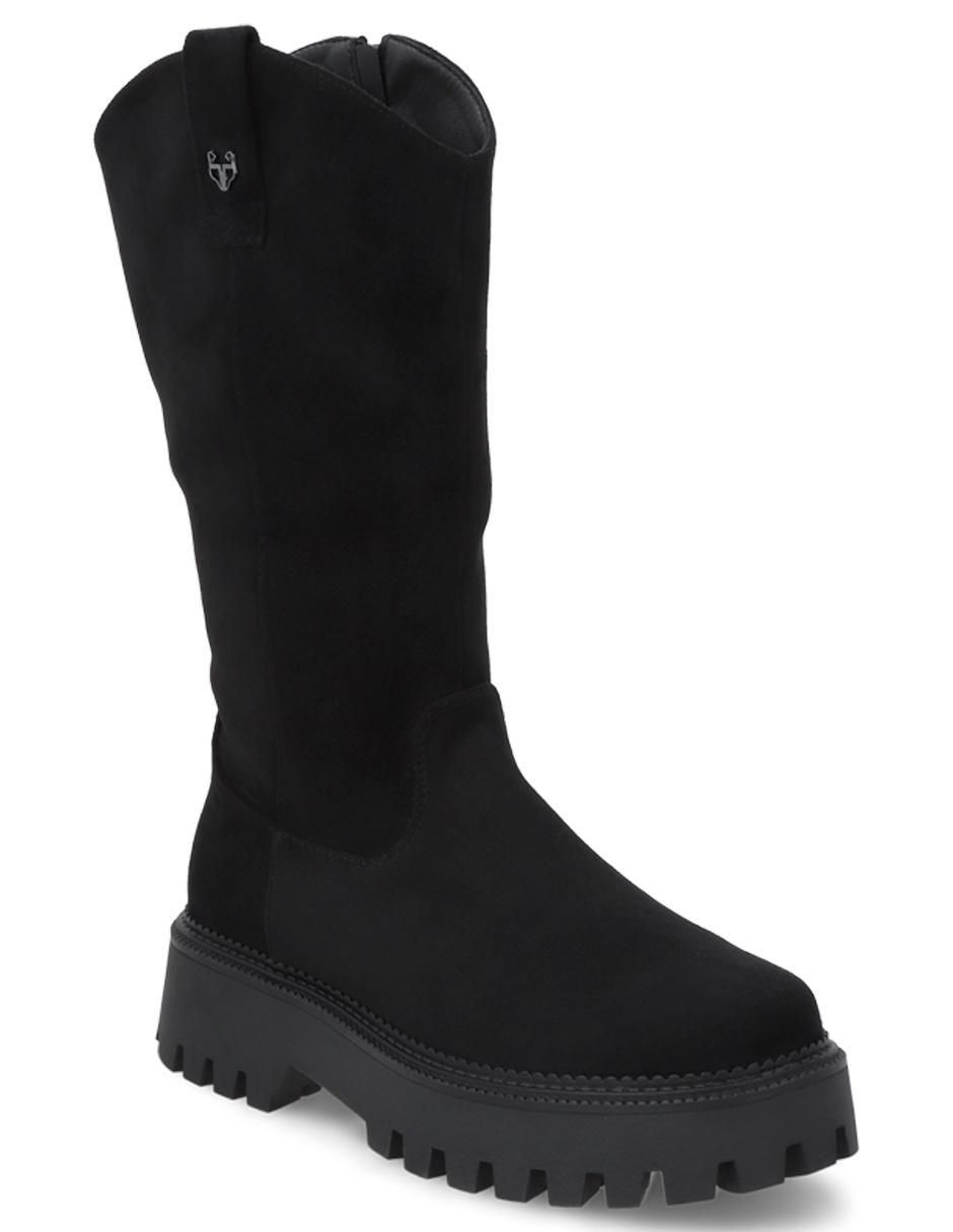 Bota media pierna para mujer