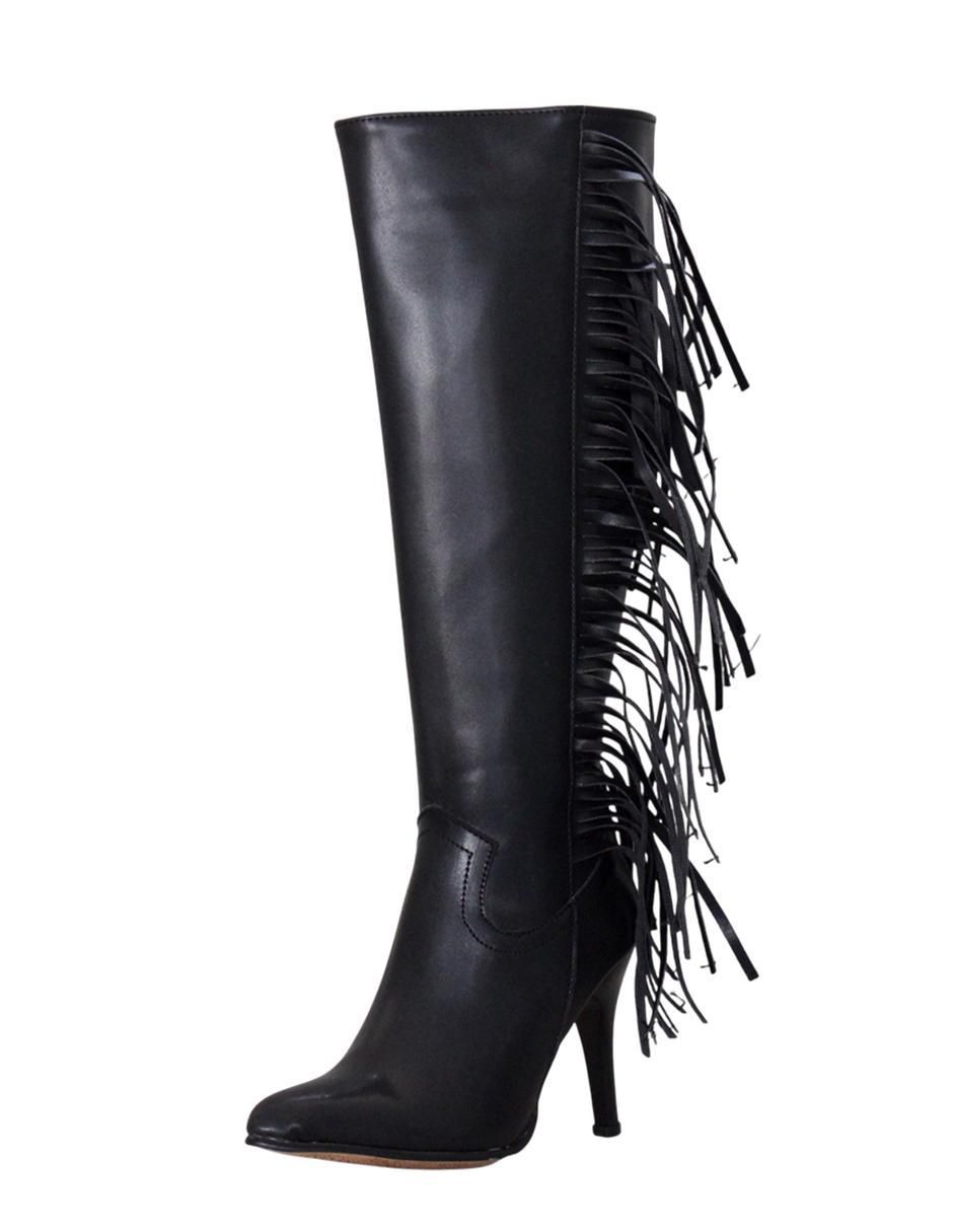 Bota abajo de la rodilla para mujer 4