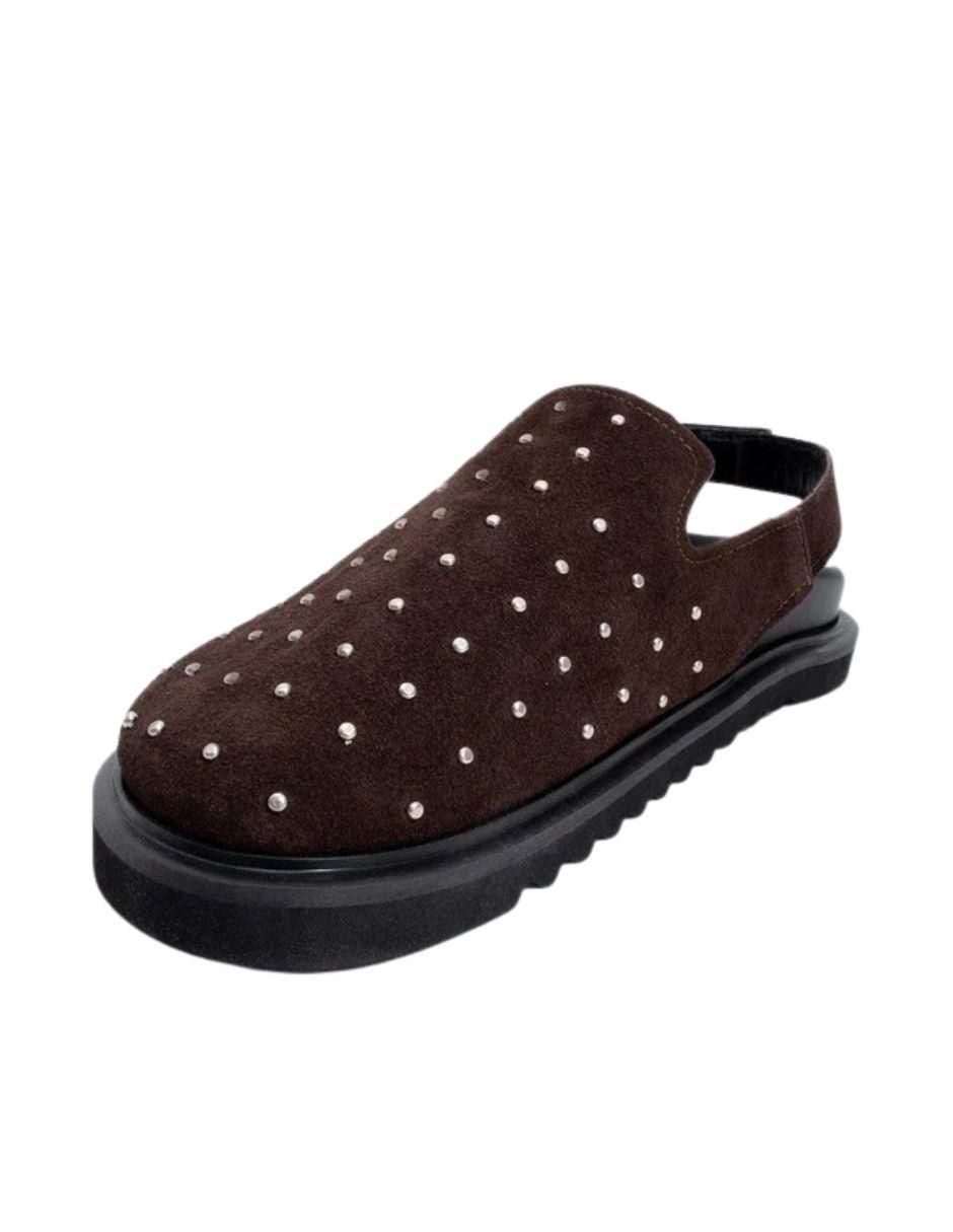 Zueco de piel para mujer 3
