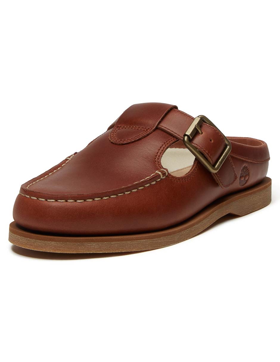 Mocasín Classic Boat de piel para mujer 3