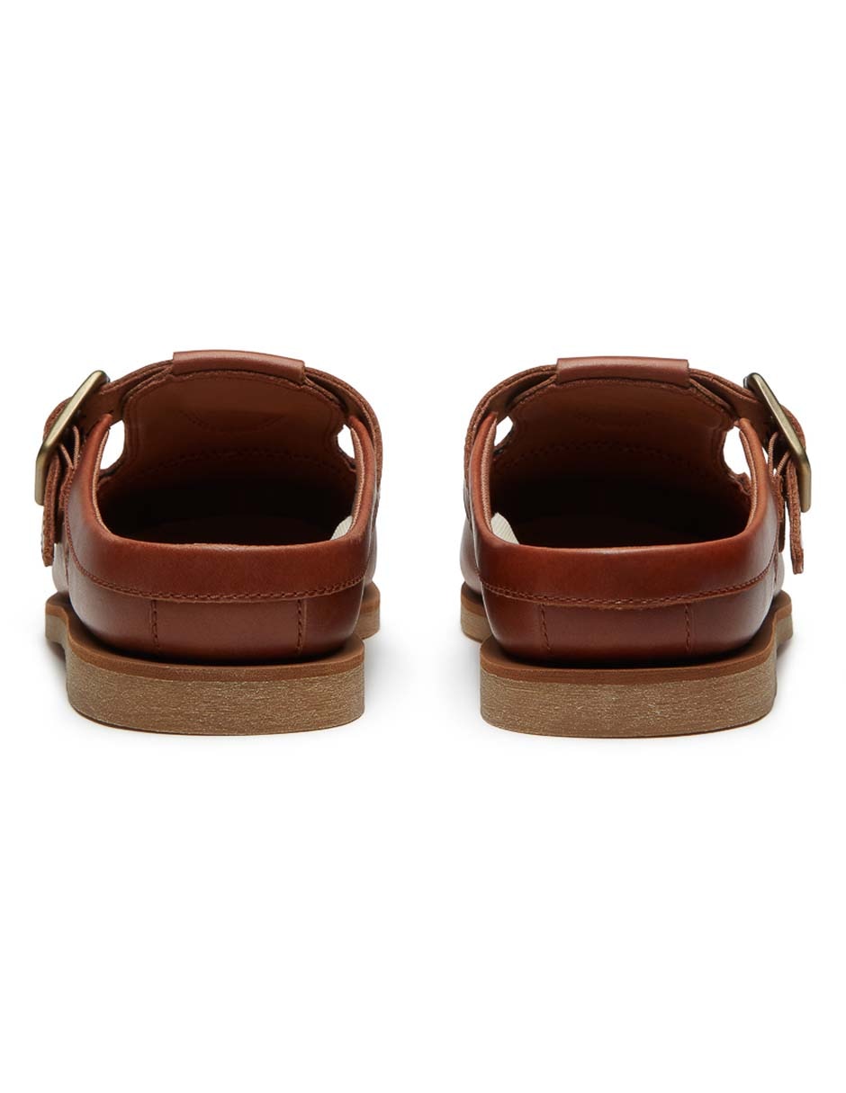 Mocasín Classic Boat de piel para mujer 5