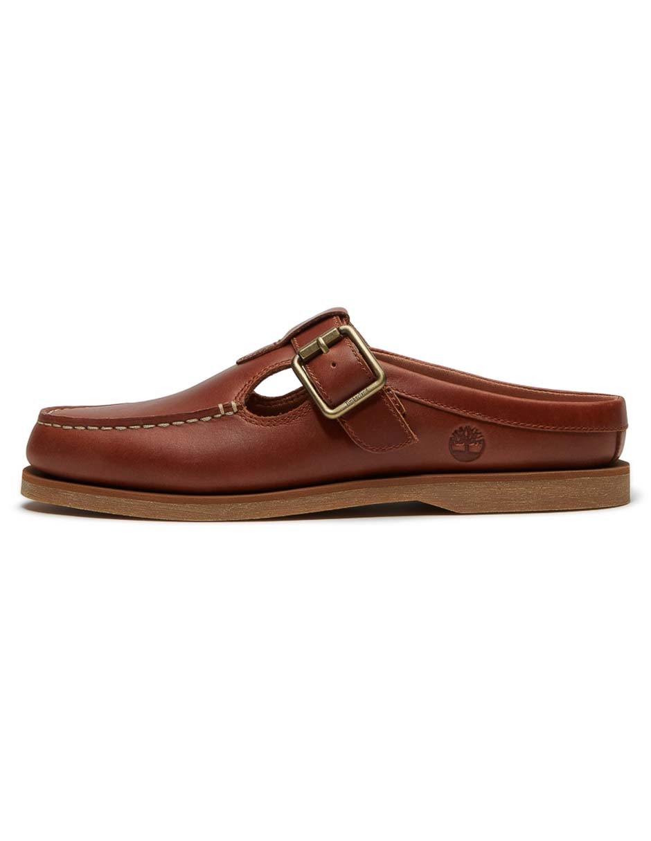 Mocasín Classic Boat de piel para mujer 6