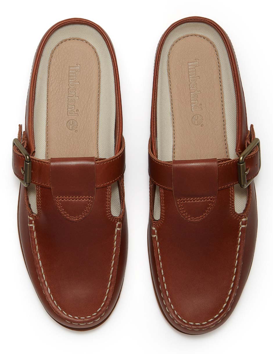 Mocasín Classic Boat de piel para mujer 7