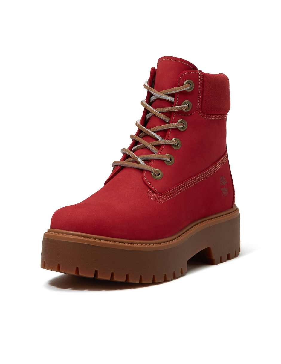 Bota al tobillo Stone Street de piel para mujer 5