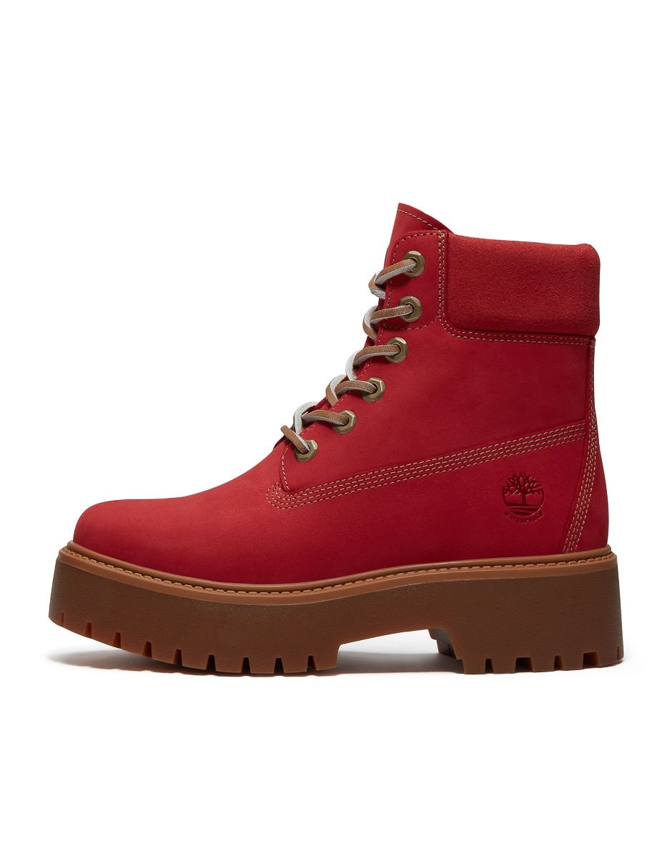 Bota al tobillo Stone Street de piel para mujer 8