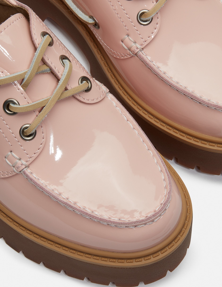 Mocasín Stone Street de charol para mujer 3