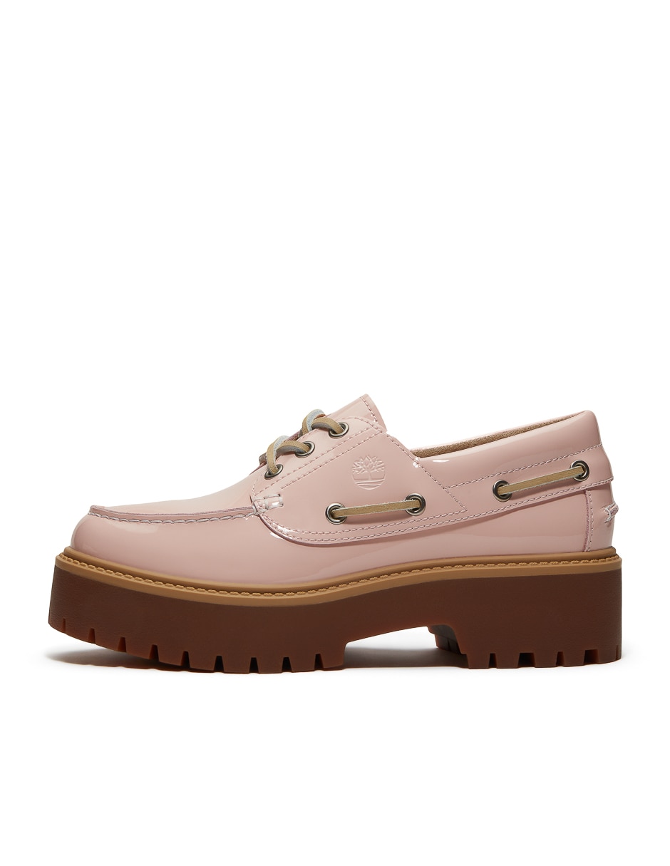 Mocasín Stone Street de charol para mujer 8