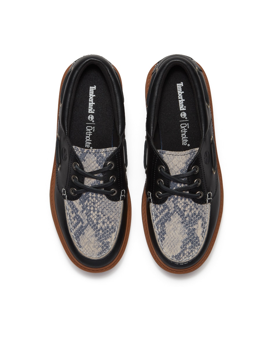 Mocasín Stone Street de piel para mujer 2