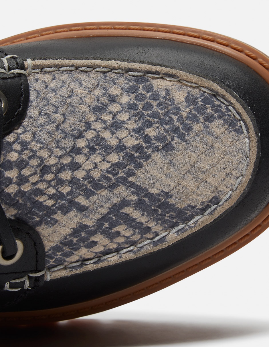 Mocasín Stone Street de piel para mujer 3
