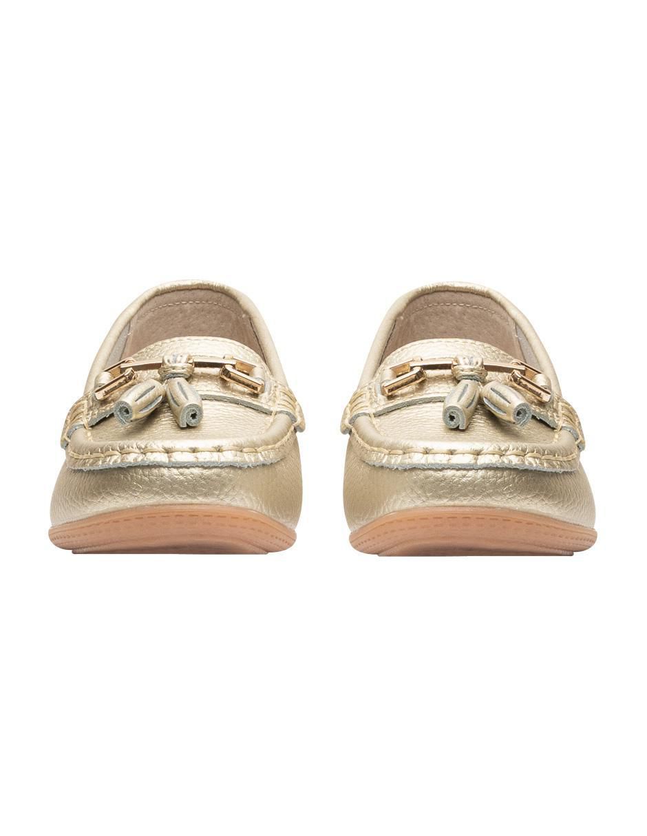 Mocasín de piel para mujer 5