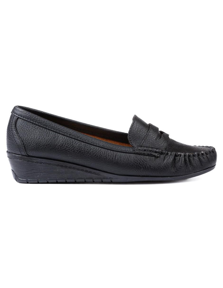 Mocasín Cane de piel para mujer 2