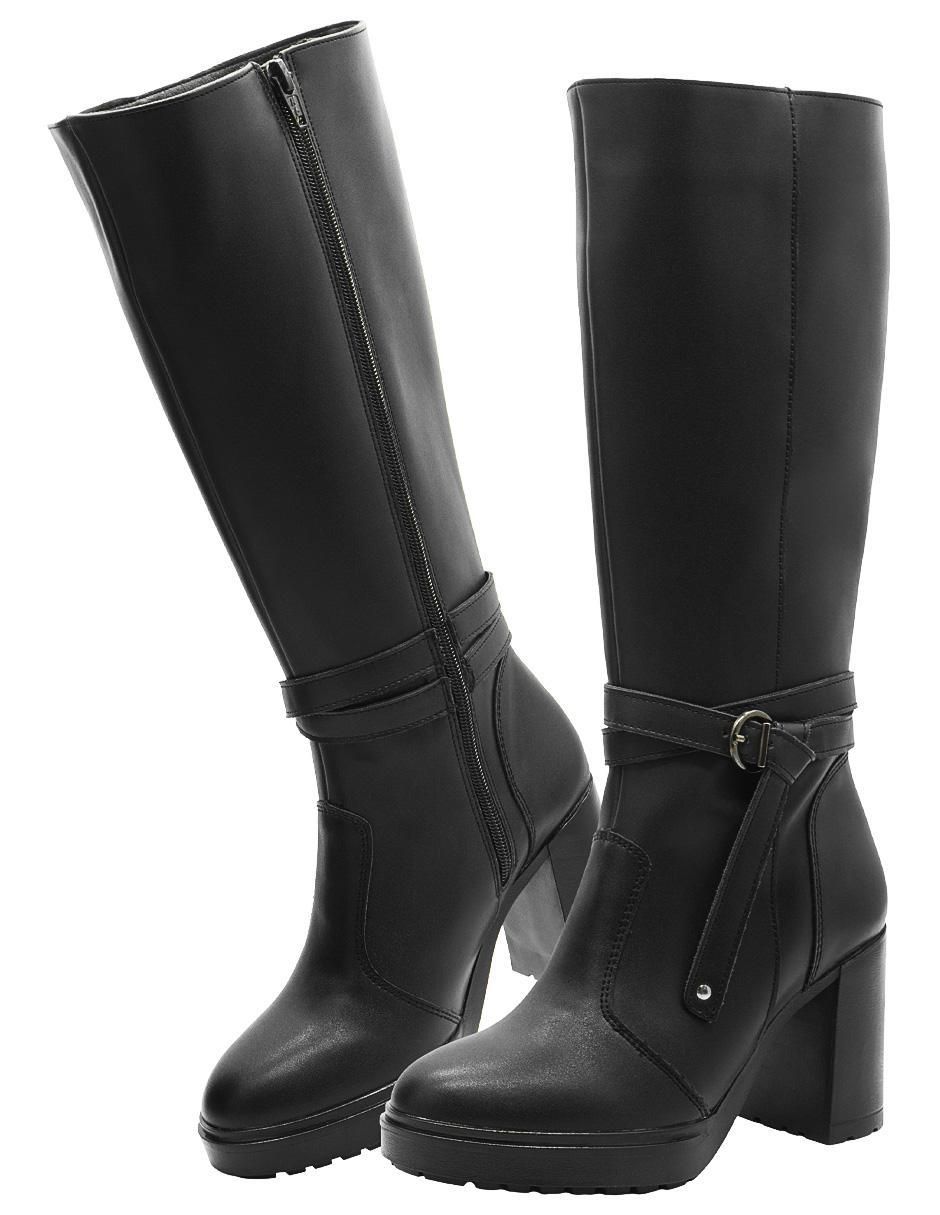 Bota abajo de la rodilla Chic para mujer 5