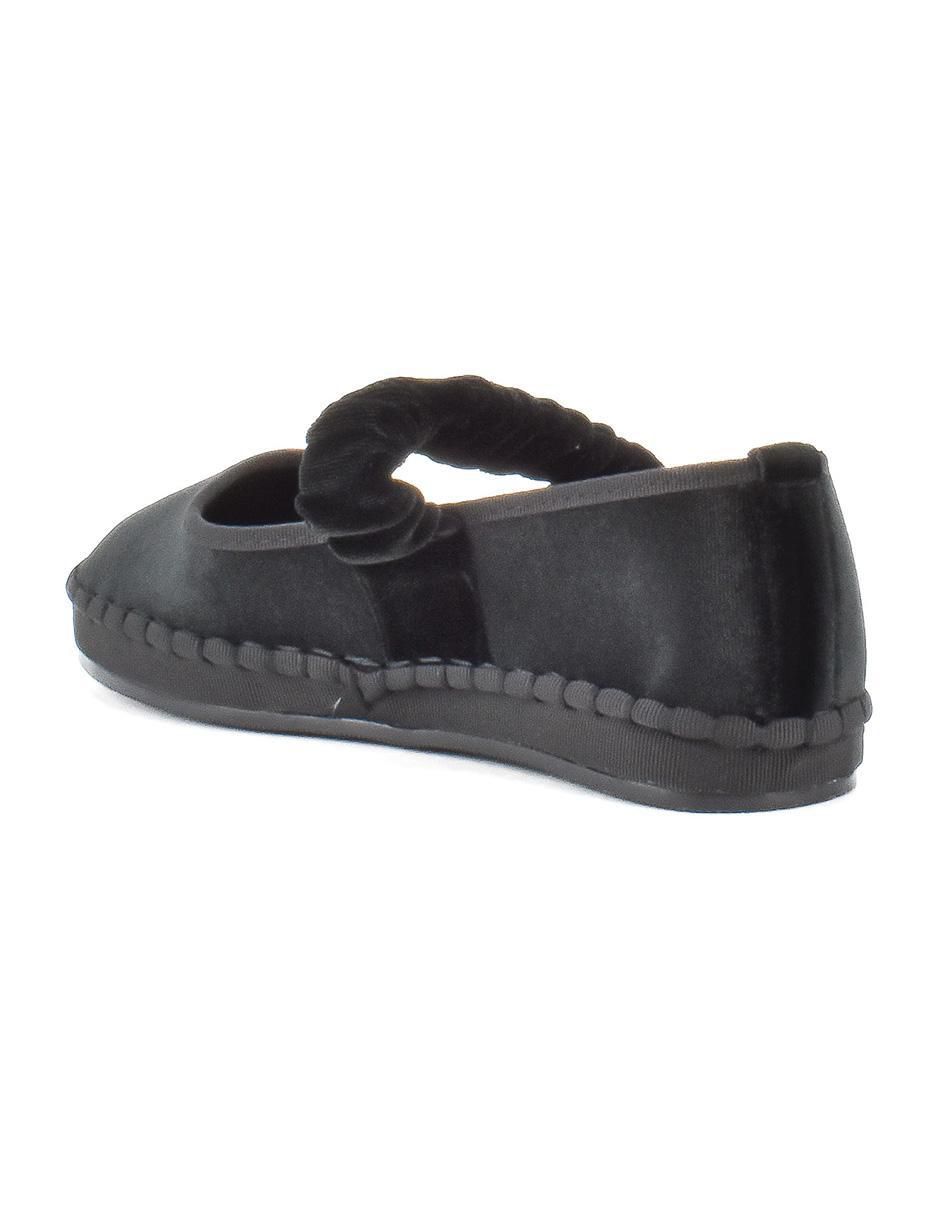 Balerina walki shoes sin familia "de" terciopelo "para mujer"