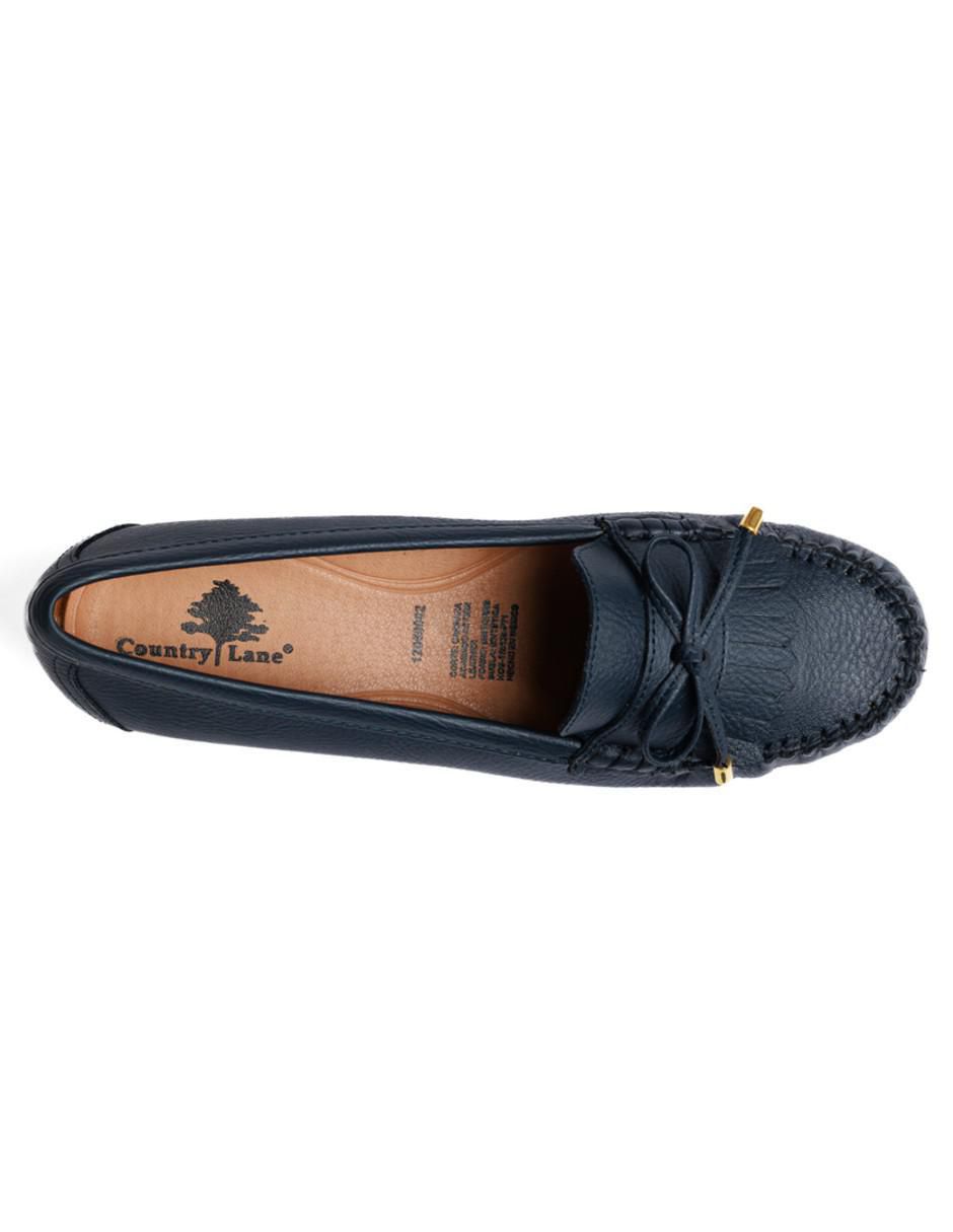Mocasín de piel para mujer 4