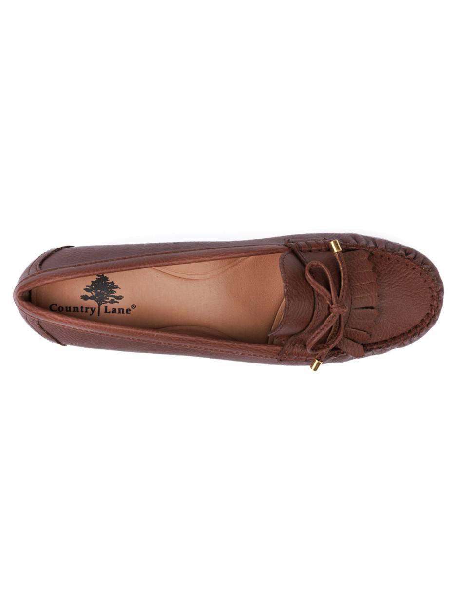 Mocasín de piel para mujer 4