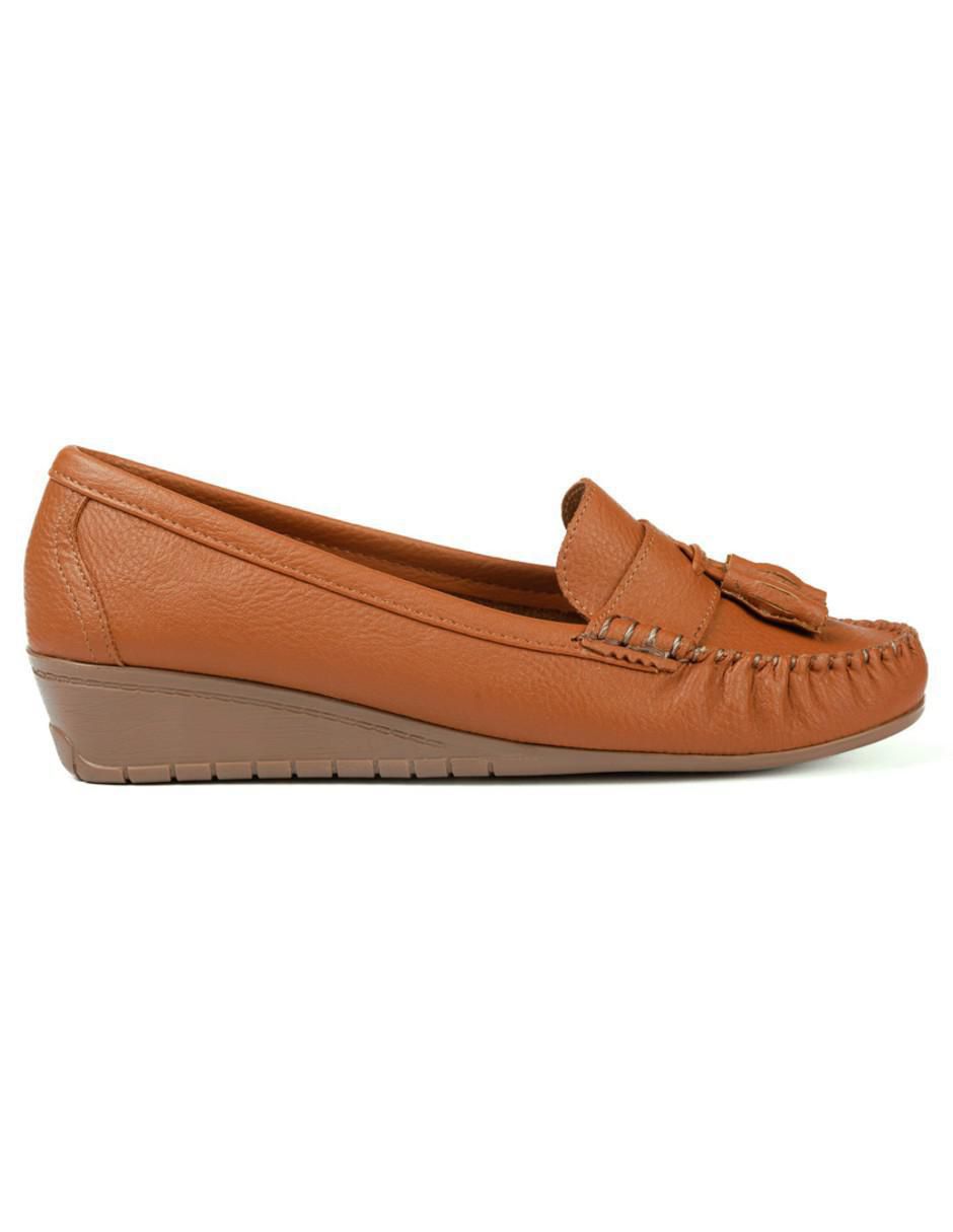 Mocasín de piel para mujer 2