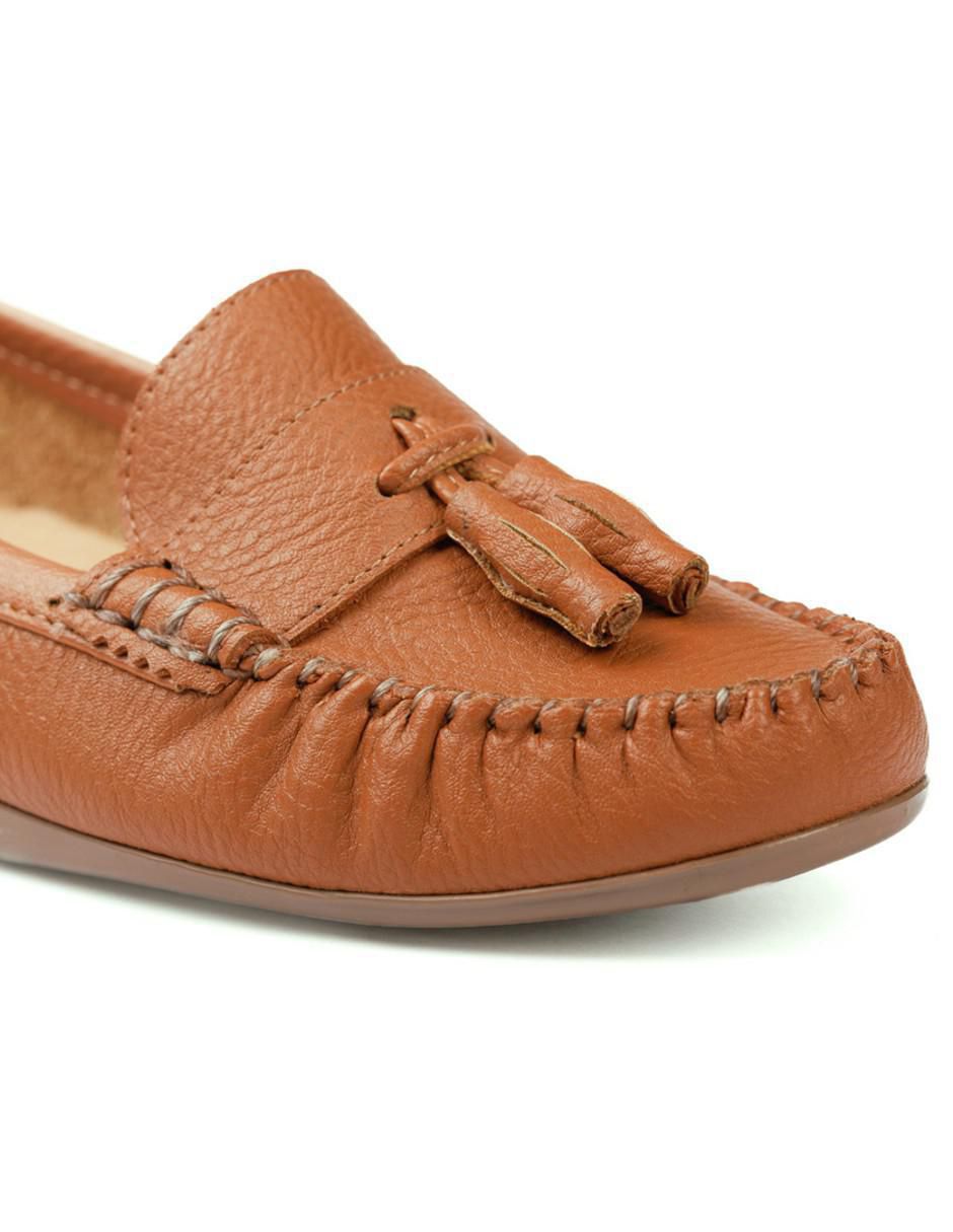 Mocasín de piel para mujer 5