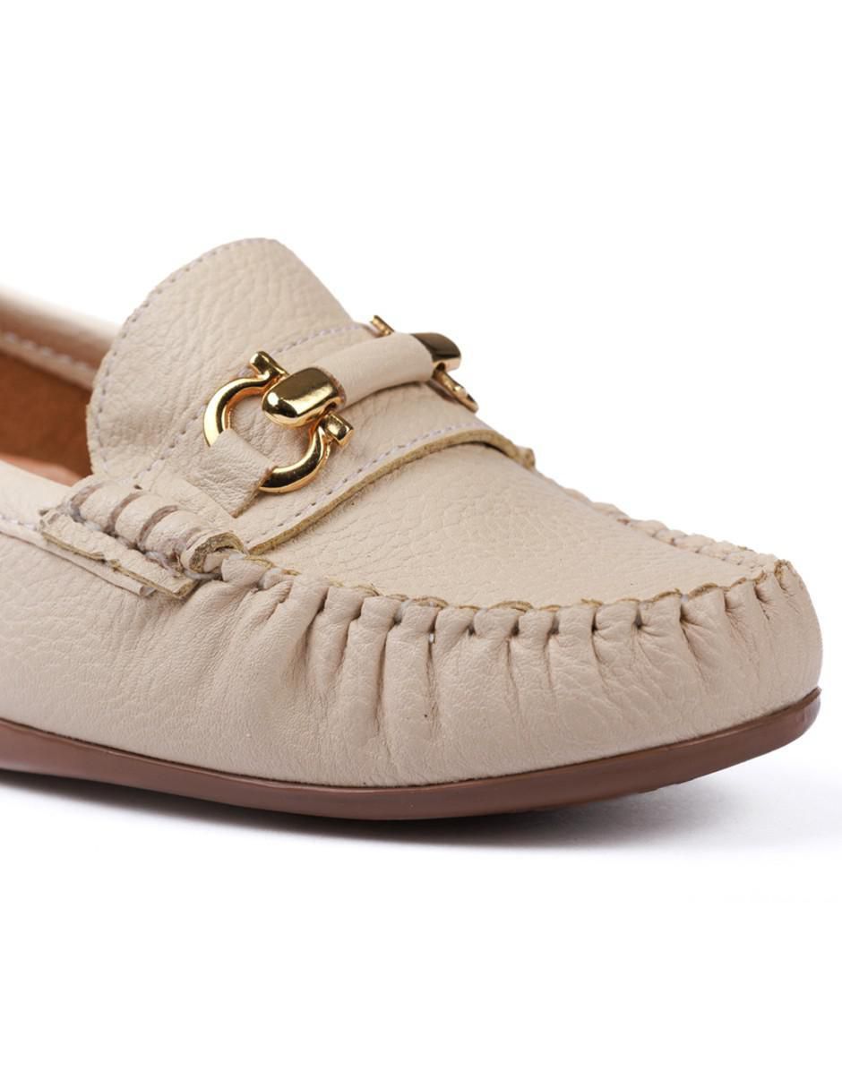 Mocasín de piel para mujer 5
