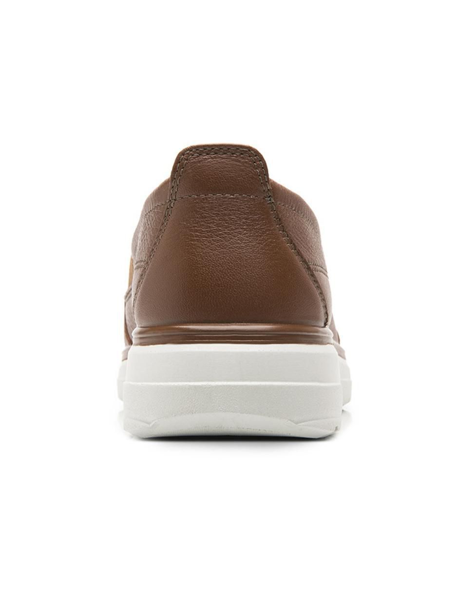 Mocasín flexi sin familia "de" piel "para mujer"