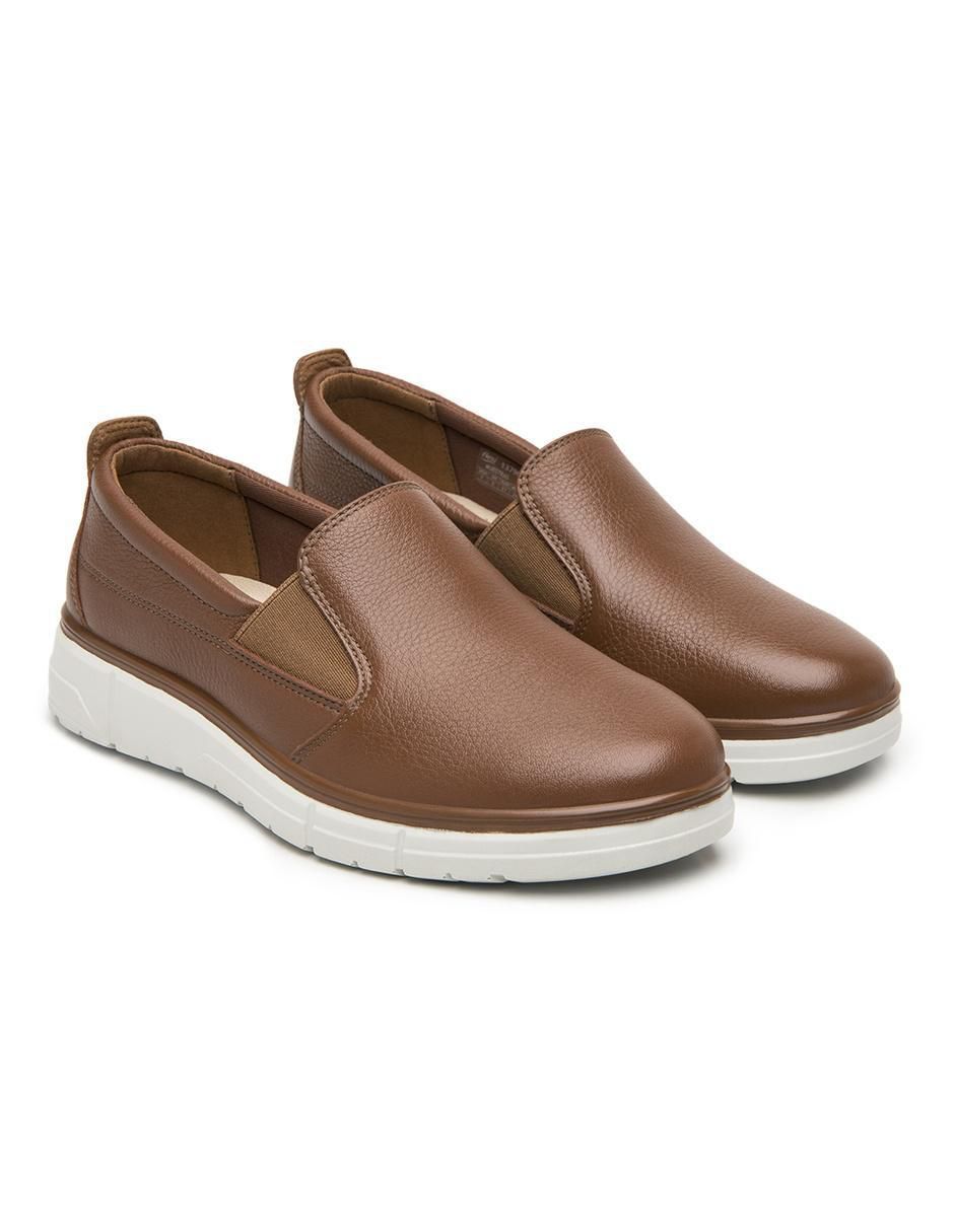 Mocasín flexi sin familia "de" piel "para mujer"