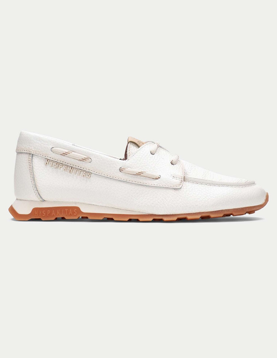 Mocasín de piel para mujer