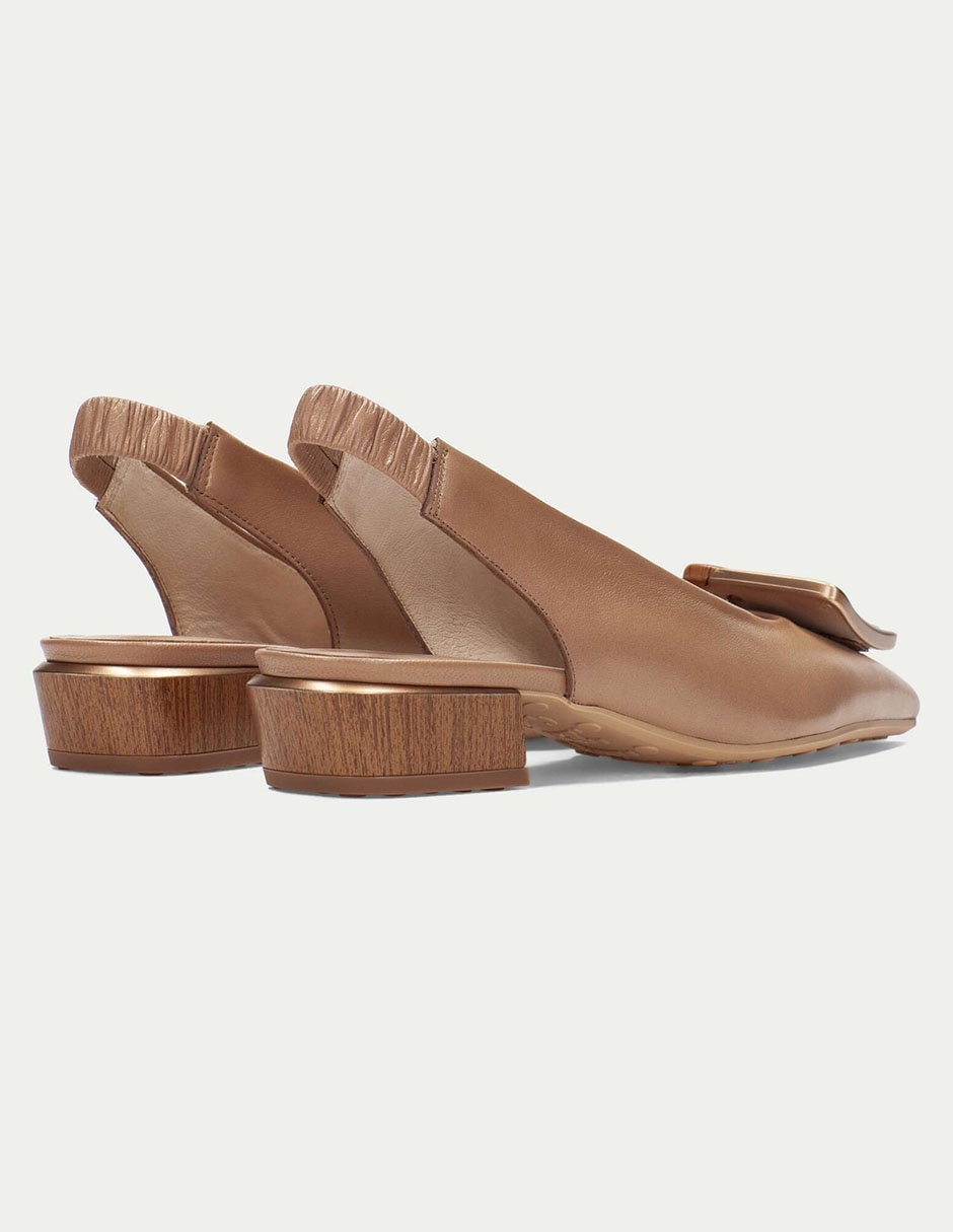 Zapato de tacón de piel para mujer 3