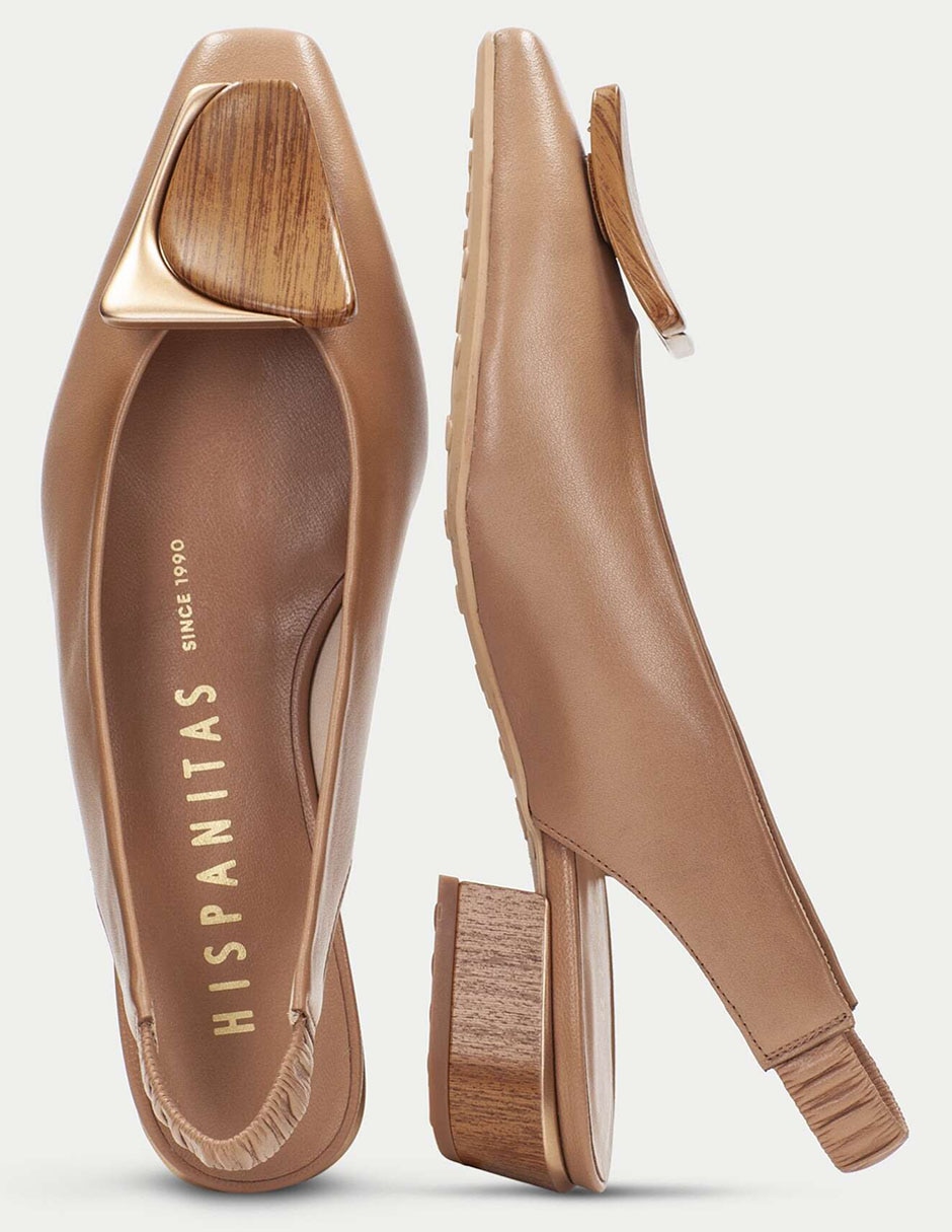 Zapato de tacón de piel para mujer 4