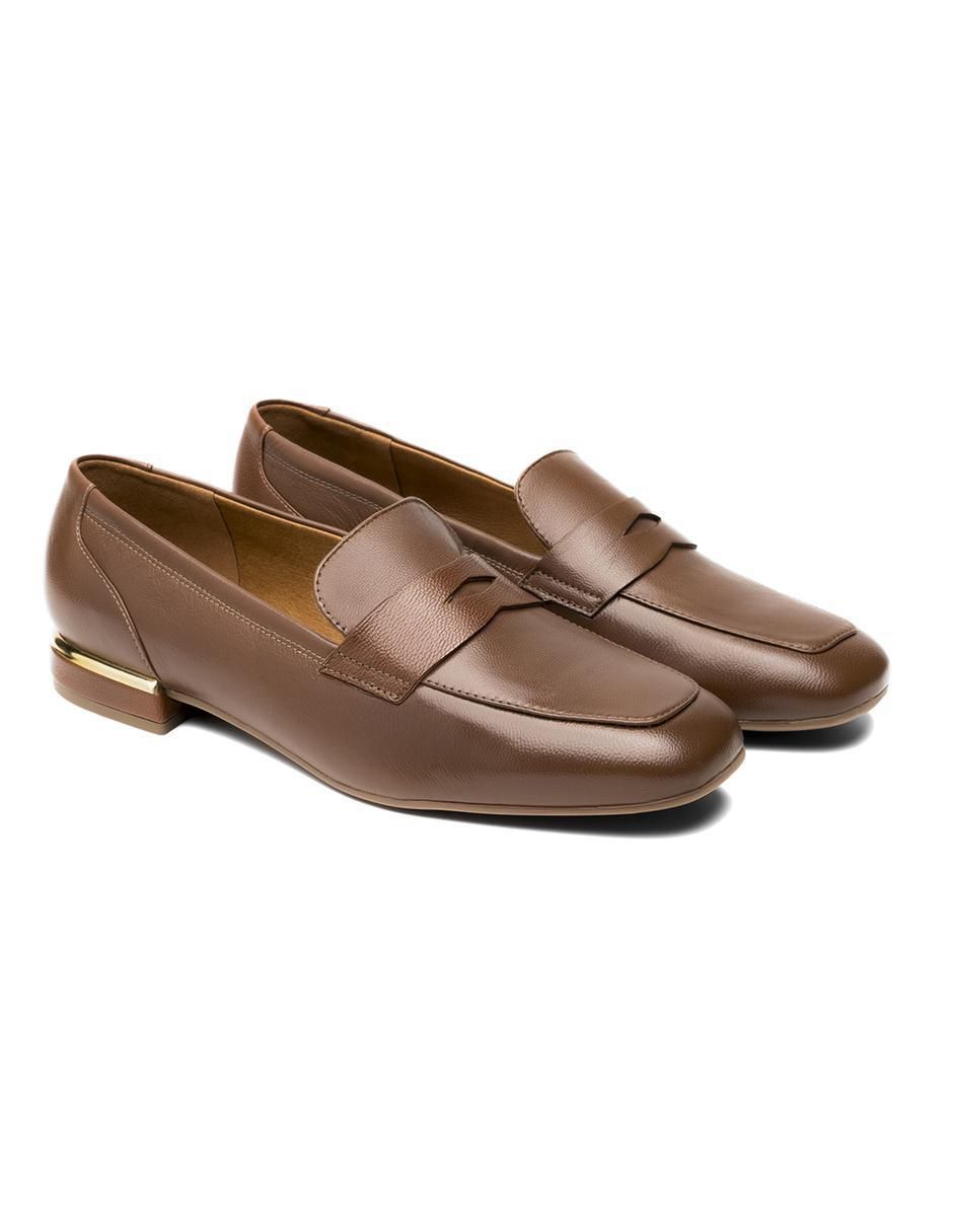 Mocasín de piel para mujer 6