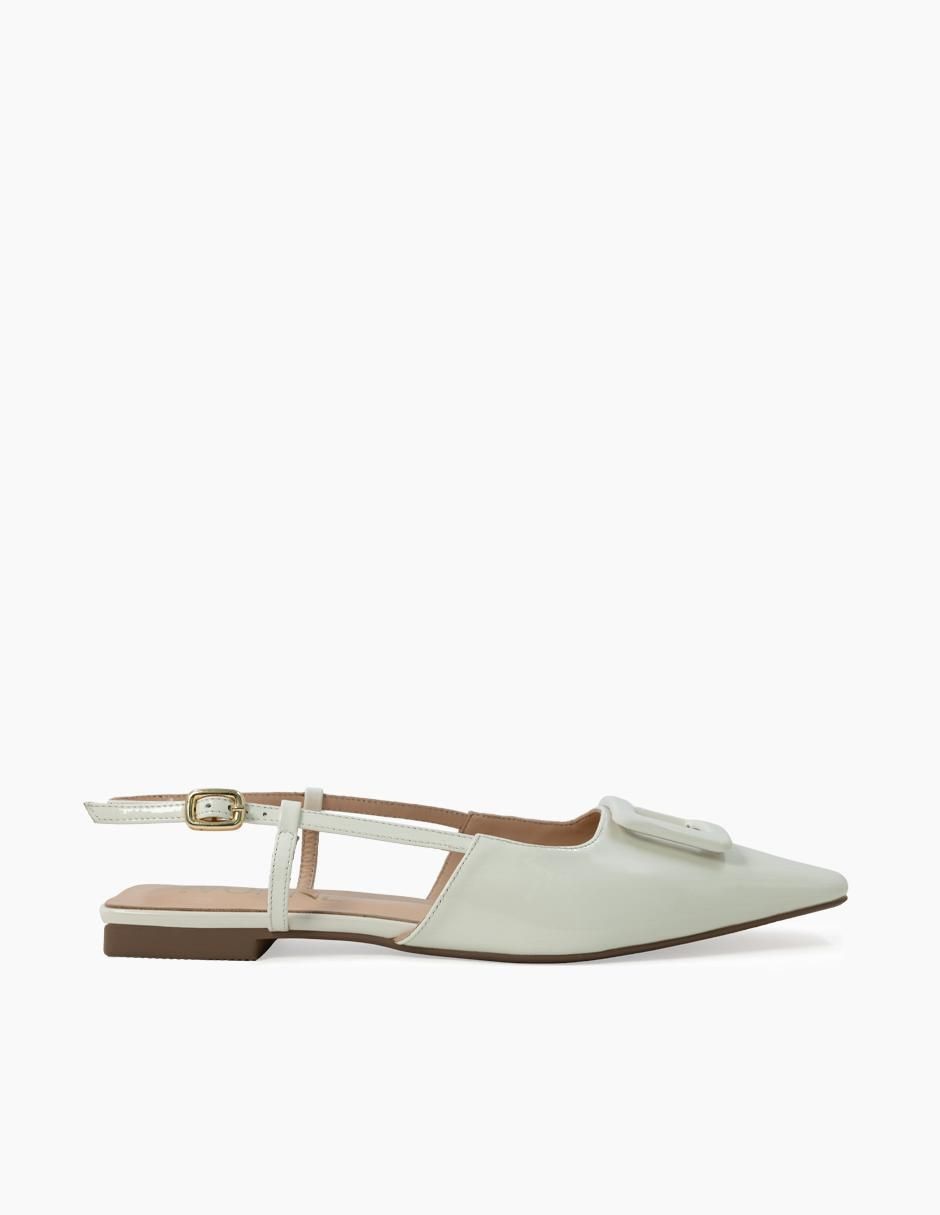 Balerina Spring Basics de piel para mujer