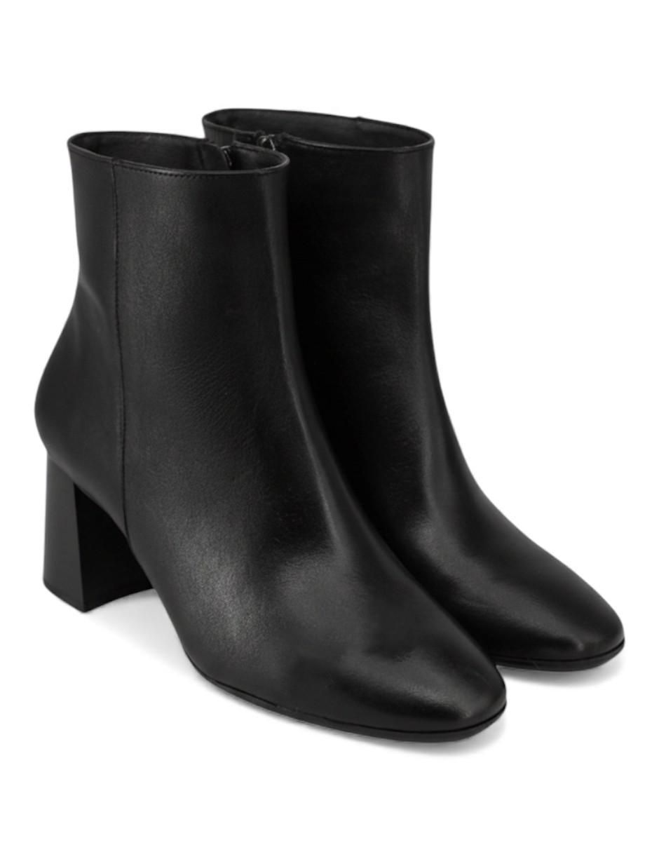 Bota arriba del tobillo de piel para mujer 2