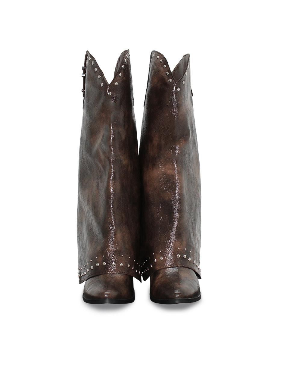 Bota cowboy abajo de la rodilla para mujer 4