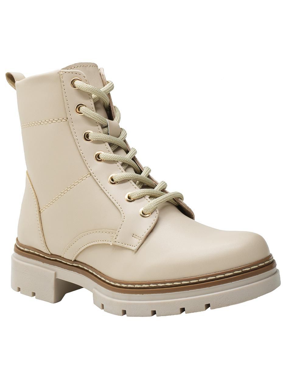 Bota combat arriba del tobillo para mujer